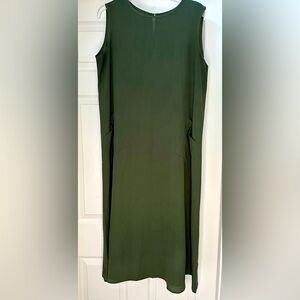 Shein army green maxi dress